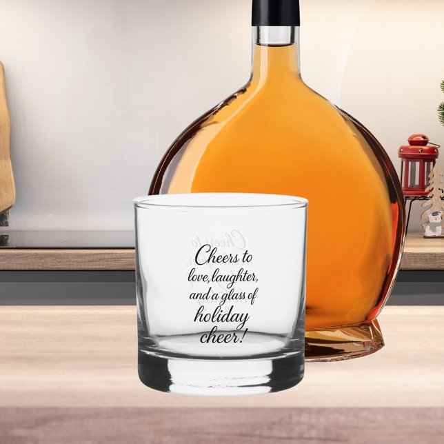 Weihnachts-Party Liebe Lachen jubeln Whiskyglas (Von Creator hochgeladen)