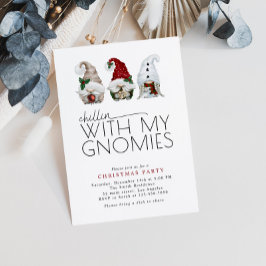 Weihnachts-Party mit meinen Gnomen Einladung