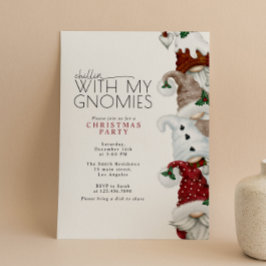 Weihnachts-Party mit meinen Gnomen Einladung
