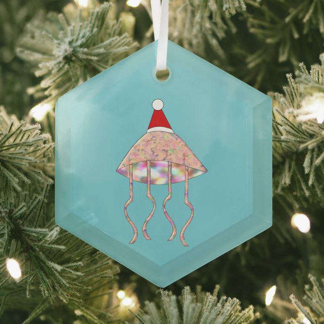 Weihnachts-Party Ornament Aus Glas (Insitu)