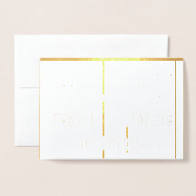 Weihnachts-Party Save the Date Foulcard