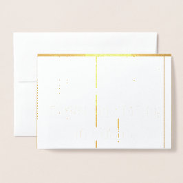 Weihnachts-Party Save the Date Foulcard Folienkarte
