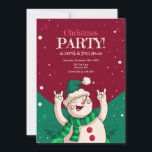 Weihnachts-Party Snowman Einladung<br><div class="desc">Eine handgezeichnet Weihnachtsfeier mit einem schneebedeckten Schneemann. Geeignet für alle Altersgruppen. (Bild von Freepik). Die Karte lässt sich leicht mit Ihren Formulierungen, Schriftart und Schriftart anpassen. Nicht genau das, was Sie suchen? Alle unsere Produkte können auf Ihre Bedürfnisse zugeschnitten werden, ohne Aufpreis. Kontaktieren Sie uns einfach unter askcottonlamb@gmail.com. Die Abstimmung...</div>