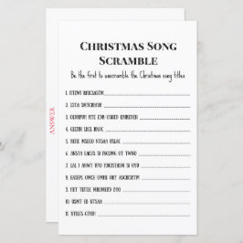 Weihnachts-Party-Spiel