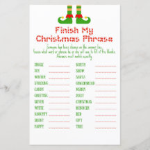 Weihnachts-Party-Spiel