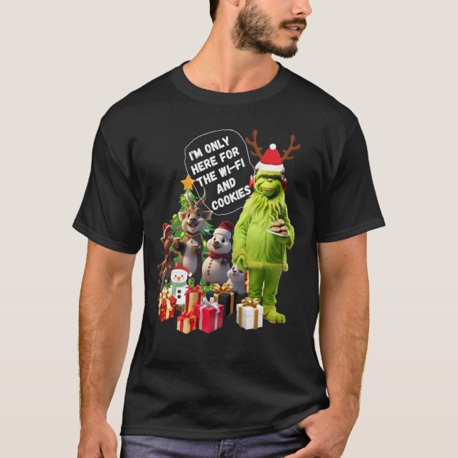 Weihnachts-Party T-Shirt (Vorderseite)