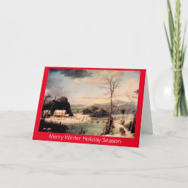 Weihnachts-Party, Weihnachts-Neujahrsgrüße Feiertagskarte