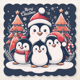 Weihnachts-Penguin von Rp Untersetzer