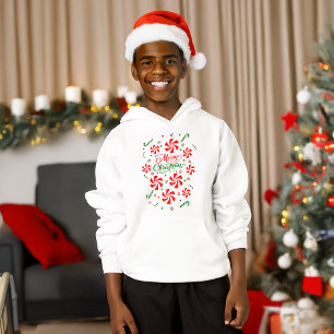Weihnachts Peppermint Candy Hoodie