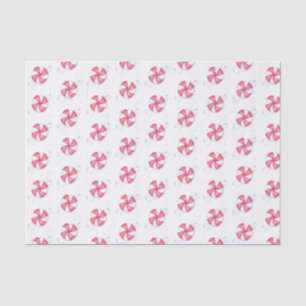 Weihnachts Peppermint Candy Seidenpapier