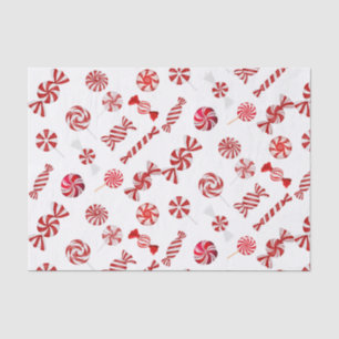 Weihnachts Peppermint Candy Seidenpapier