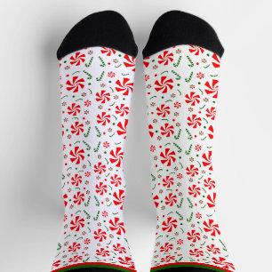 Weihnachts Peppermint Candy Socks Socken