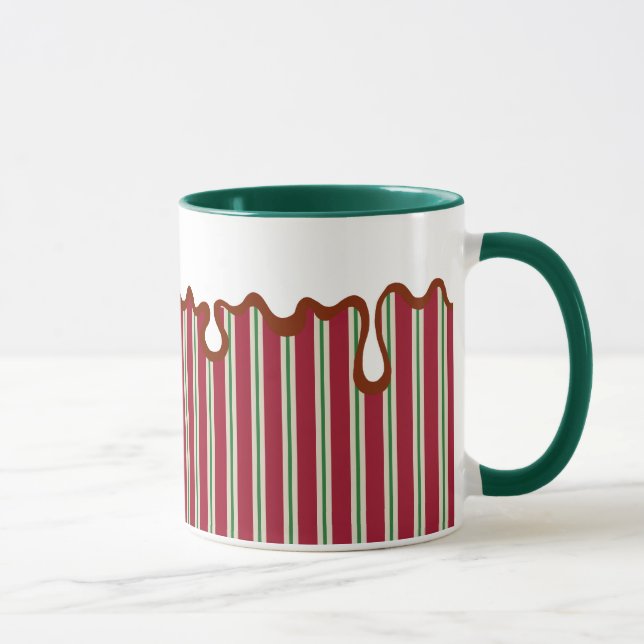 Weihnachts-Peppermint-Tasse Tasse (Rechts)