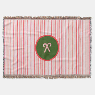 Weihnachts-/Pfefferminzdecke Decke