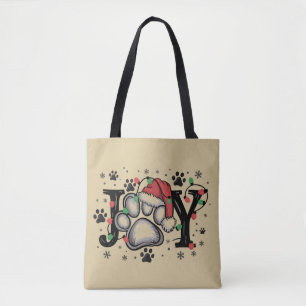Weihnachts-Pfoten-Freude-Geschenkideen Hundemama L Tasche