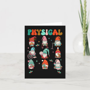 Weihnachts Physikalische Therapie Weihnachtsgenom  Karte