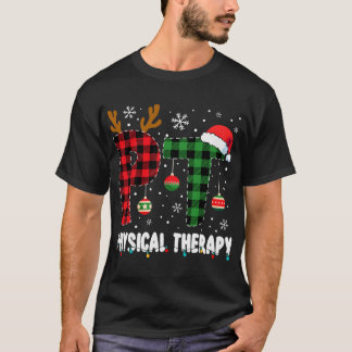 Weihnachts Physiotherapie Bekleidung Unisex T-Shirt