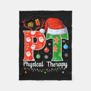 Weihnachts Physiotherapie Weihnachten Pt Xmas Fleecedecke