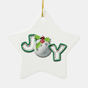 Weihnachts-PIckleball-Freude Keramik Ornament