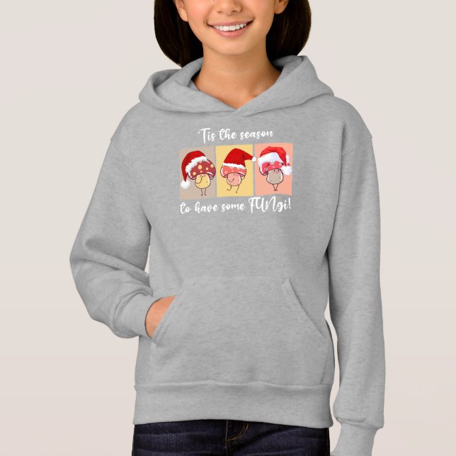 Weihnachts-Pilze-Saison für EINIGE FUN-GI Hoodie (Vorderseite)