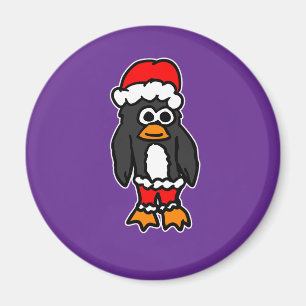 Weihnachts-Pinguin Magnet