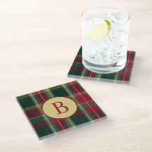 Weihnachts-Plaid Grün Rot Gold