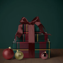 Weihnachts-Plaid klassisch Feiertag einfach