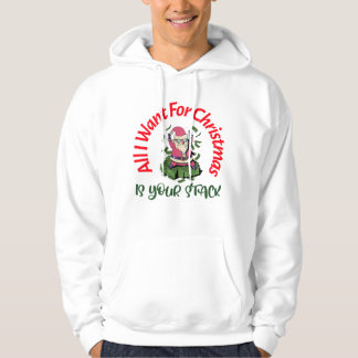 Weihnachts-Poker Hoodie
