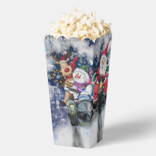 Weihnachts-Popcorn-Box Geschenkschachtel