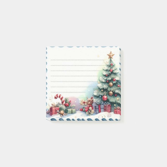 Weihnachts-Post-it Post-it Klebezettel (Vorderseite)