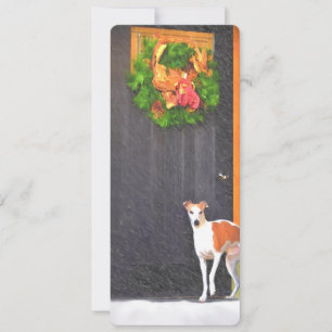 Weihnachts-Postkarte Feiertagskarte