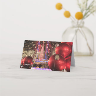 Weihnachts-Postkarte NYC - New York City Treuekarte