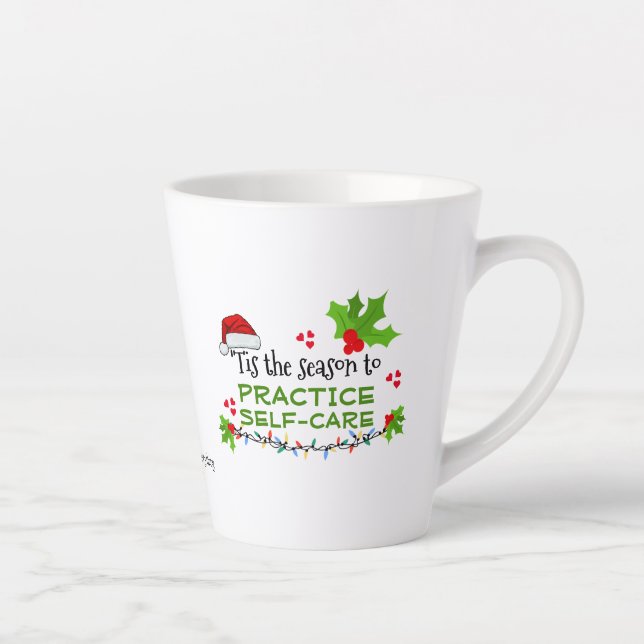 Weihnachts-PRAKTIKEN SELBSTVERSORGUNG Psychische G Milchtasse (Rechts)