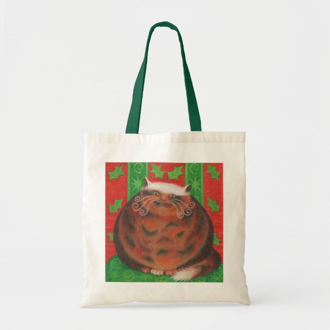 Weihnachts-Pud-Tasche Tragetasche (Vorne)