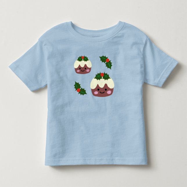 Weihnachts-Pudding-T - Shirt (Vorderseite)