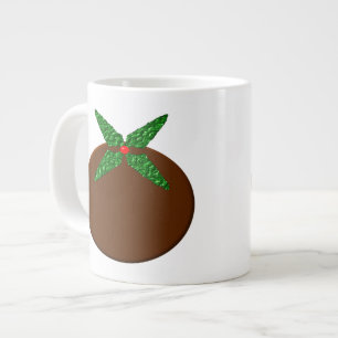 Weihnachts-Pudding-Tasse Jumbo-Tasse