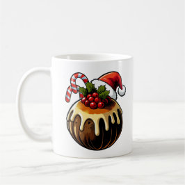 Weihnachts-Pudding-Tasse Kaffeetasse