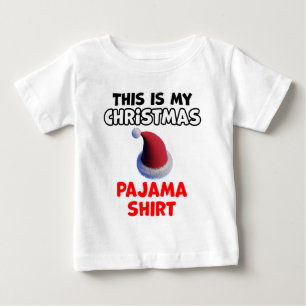 Weihnachts-Pyjama-Design  Baby T-shirt