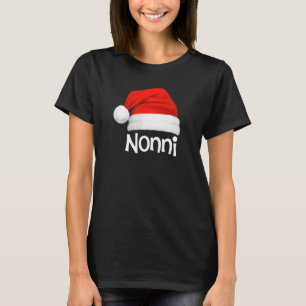 Weihnachts-Pyjama-Gruppe passende Nonni Weihnachts T-Shirt