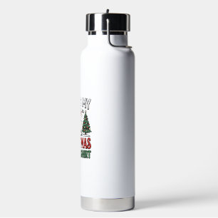 Weihnachts-Pyjama-Shirt Süßes Schwein Holiday-Vekt Trinkflasche