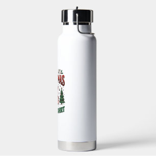 Weihnachts-Pyjama-Shirt Süßes Schwein Urlaub Vekto Trinkflasche