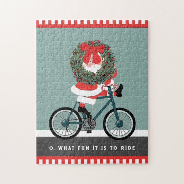 Weihnachts-Radfahren-Bike-Urlaub Geschenk (Vertikal)