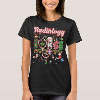Weihnachts-Radiologie-Krankenpflege Rentier Xmas O T-Shirt