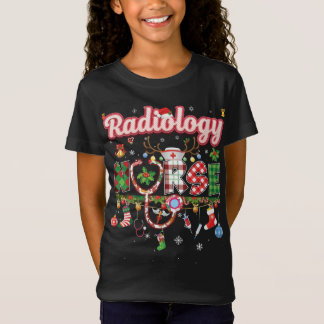 Weihnachts-Radiologie-Krankenpflege Rentier Xmas O T-Shirt