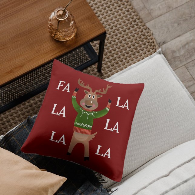 Weihnachts-Rentier Holiday Pillow Frische Pasta ma Kissen (Von Creator hochgeladen)