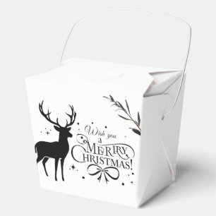 Weihnachts-Rentier Kunst, Dichtung und Musik Geschenkschachtel