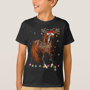 Weihnachts-Rentier-Lichter Weihnachten Weihnachten T-Shirt