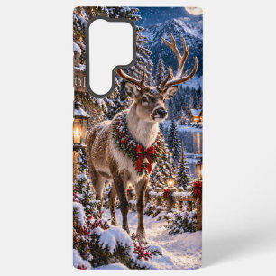 Weihnachts-Rentier North Pole Handyhülle Samsung Galaxy Hülle