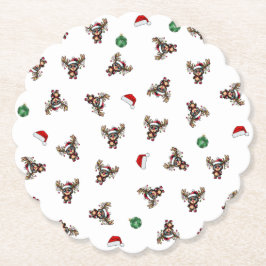 Weihnachts-Rentier-Untersetzer Untersetzer