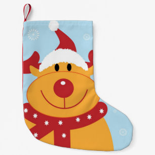 Weihnachts-Rentier-Weihnachtsfest - Strumpf Kleiner Weihnachtsstrumpf